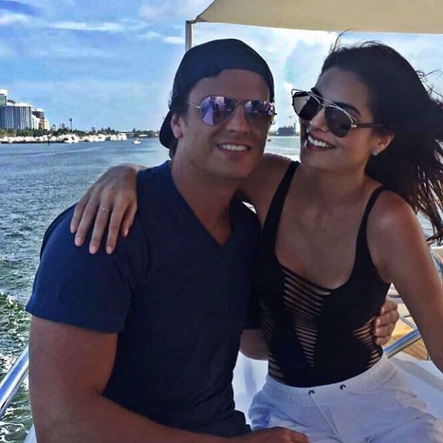Ximena Navarrete y Juan Carlos Valladares comenzaron su relación a mediadios de 2015.