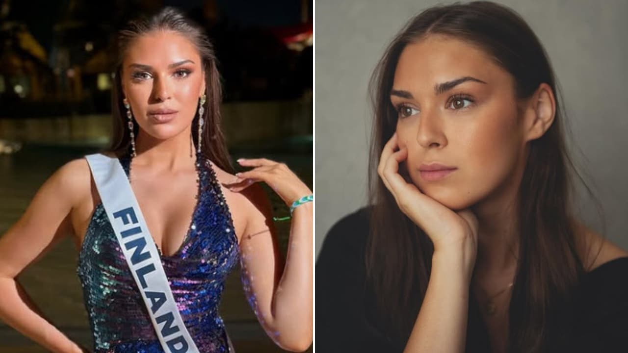 Quitan corona a Miss Finlandia tras competir en Miss Universe: esto hizo