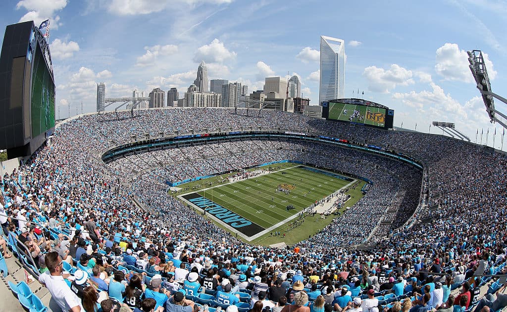 Carolina Panthers | En la semana 1, el Bank of America Stadium en Charlotte, no incluirá fanáticos.