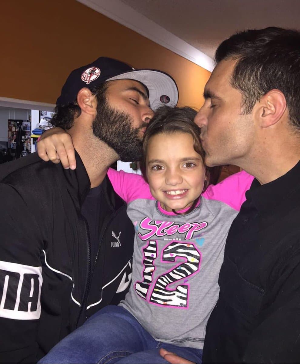 Oriana se ganó un papá más cuando Canela estuvo junto a Gaby Espino, pues la cuidaba como si fuera suya.