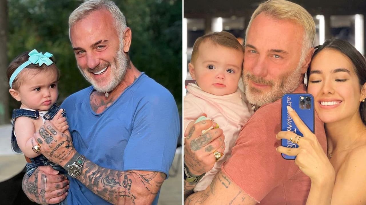 Gianluca Vacchi y su familia tuvieron un viaje de ensueño: Blu lució adorable en la playa