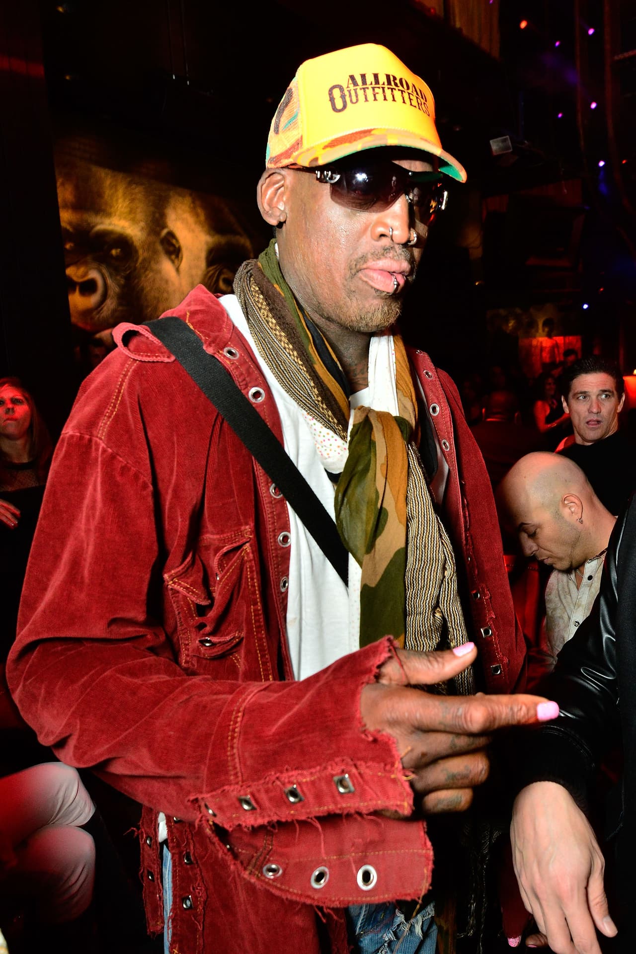Dennis Rodman. El polémico ex jugador de básquet, quien es famoso por sus viajes a Corea del Norte y su relación con los líderes de ese país, le dió su apoyo a Donald Trump en julio del año pasado.
