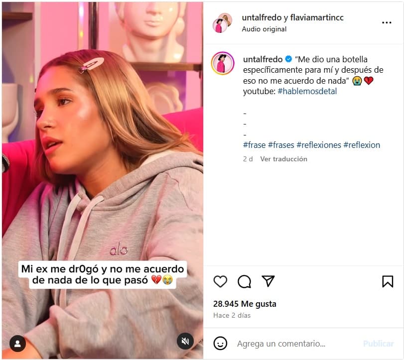 Flavia Martin hizo acusaciones.