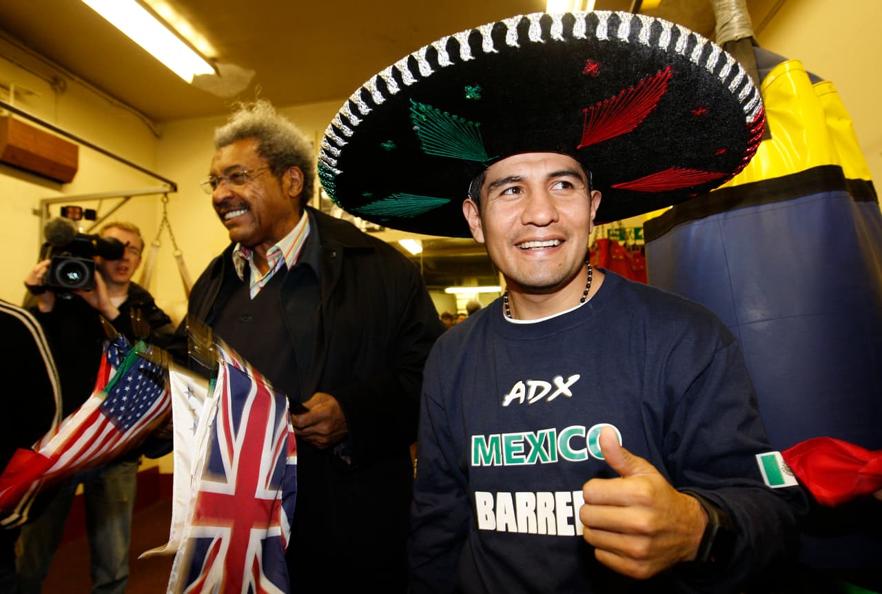 Marco Antonio Barrera al Salón de la Fama de Nevada