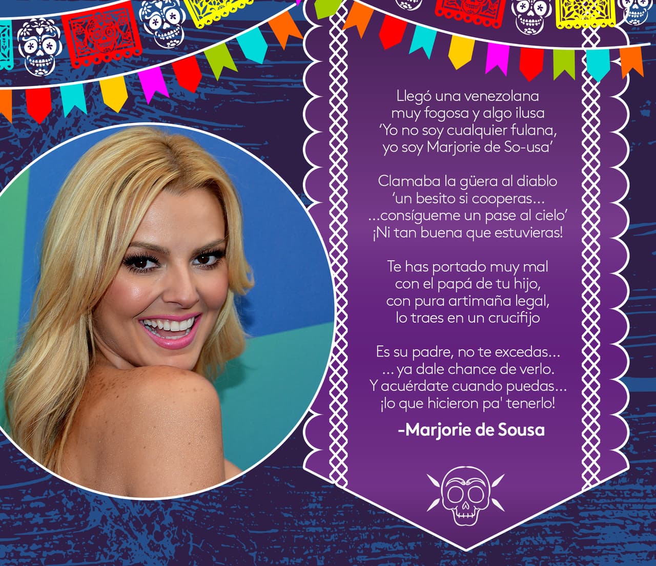 Marjorie de Sousa.