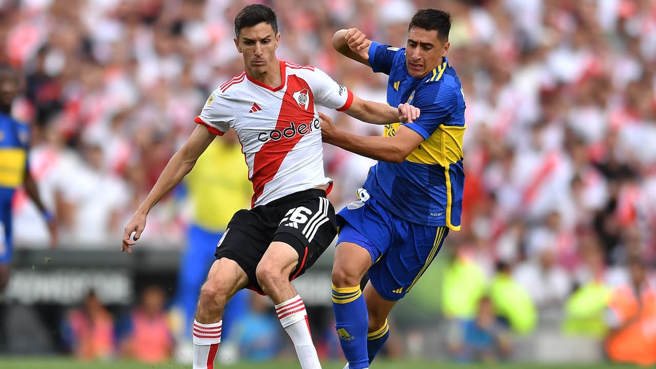 River Plate y Boca Juniors empatan en Superclásico de Argentina