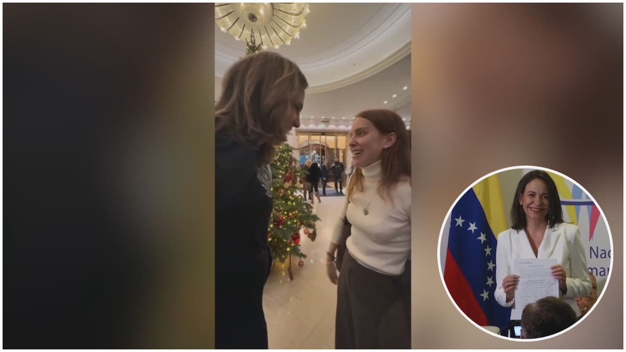 Representantes del sur de Florida llegan a Oslo para acompañar a María Corina Machado