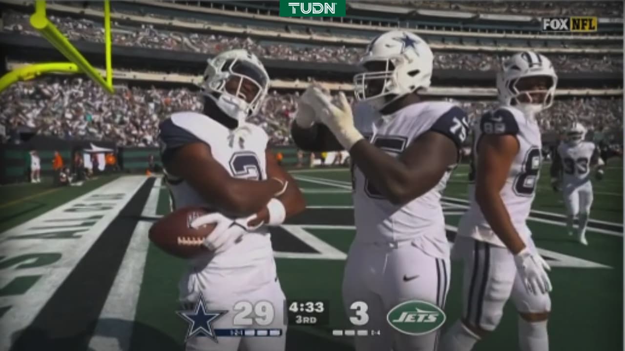 ¡Touchdown Pickens! Cowboys tiene día de campo ante Jets