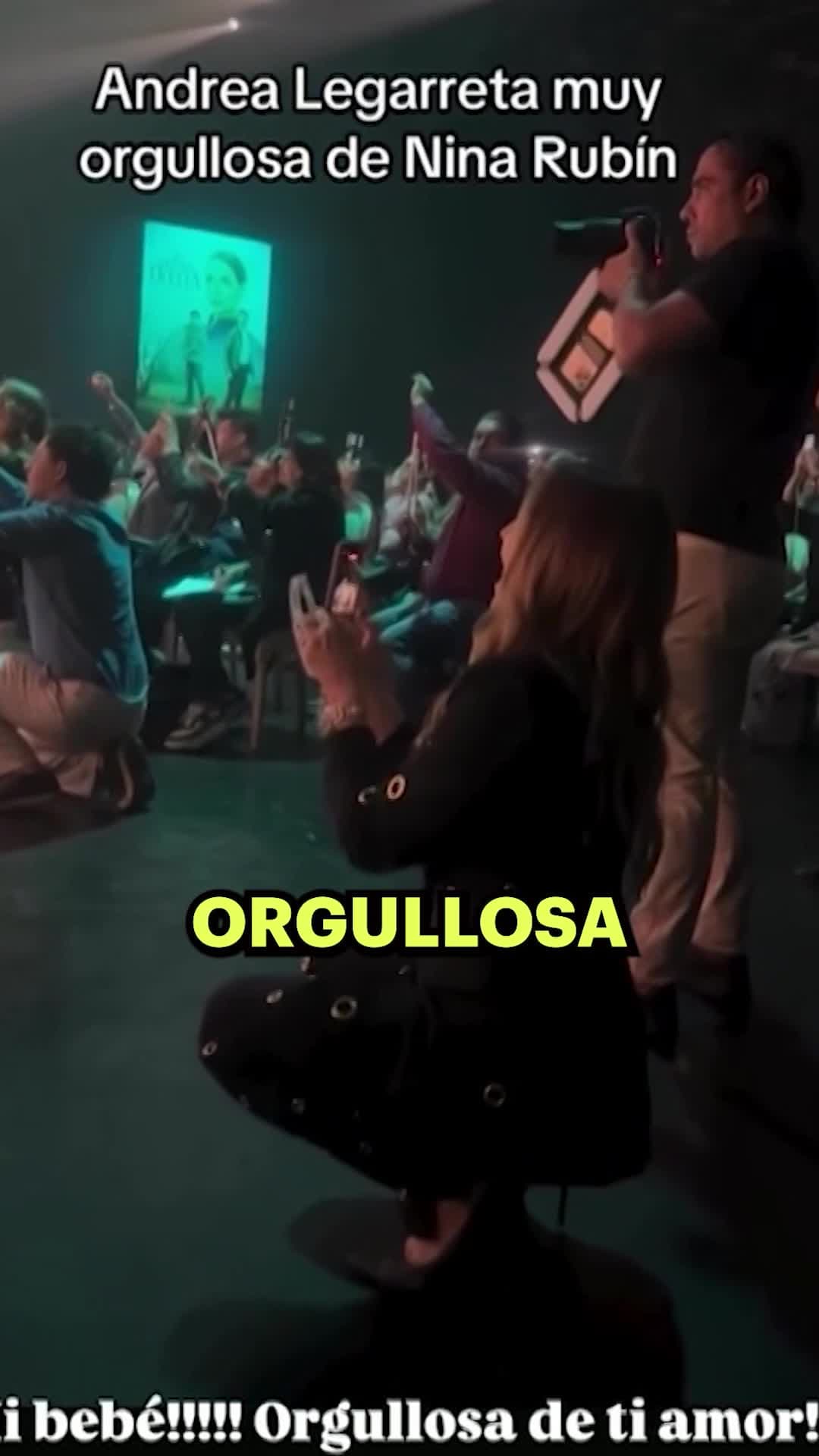 Andrea Legarreta, FELIZ y orgullosa del nuevo proyecto de su hija Nina Rubín