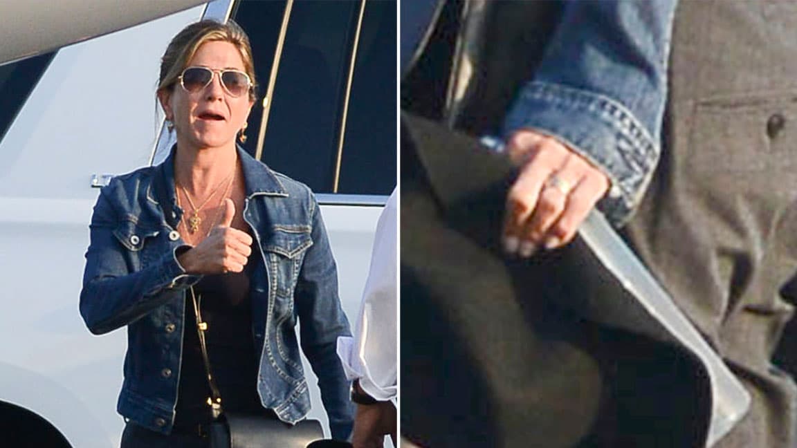 Otra razón más para que Jennifer sonría, su argolla matrimonial es hermosa.