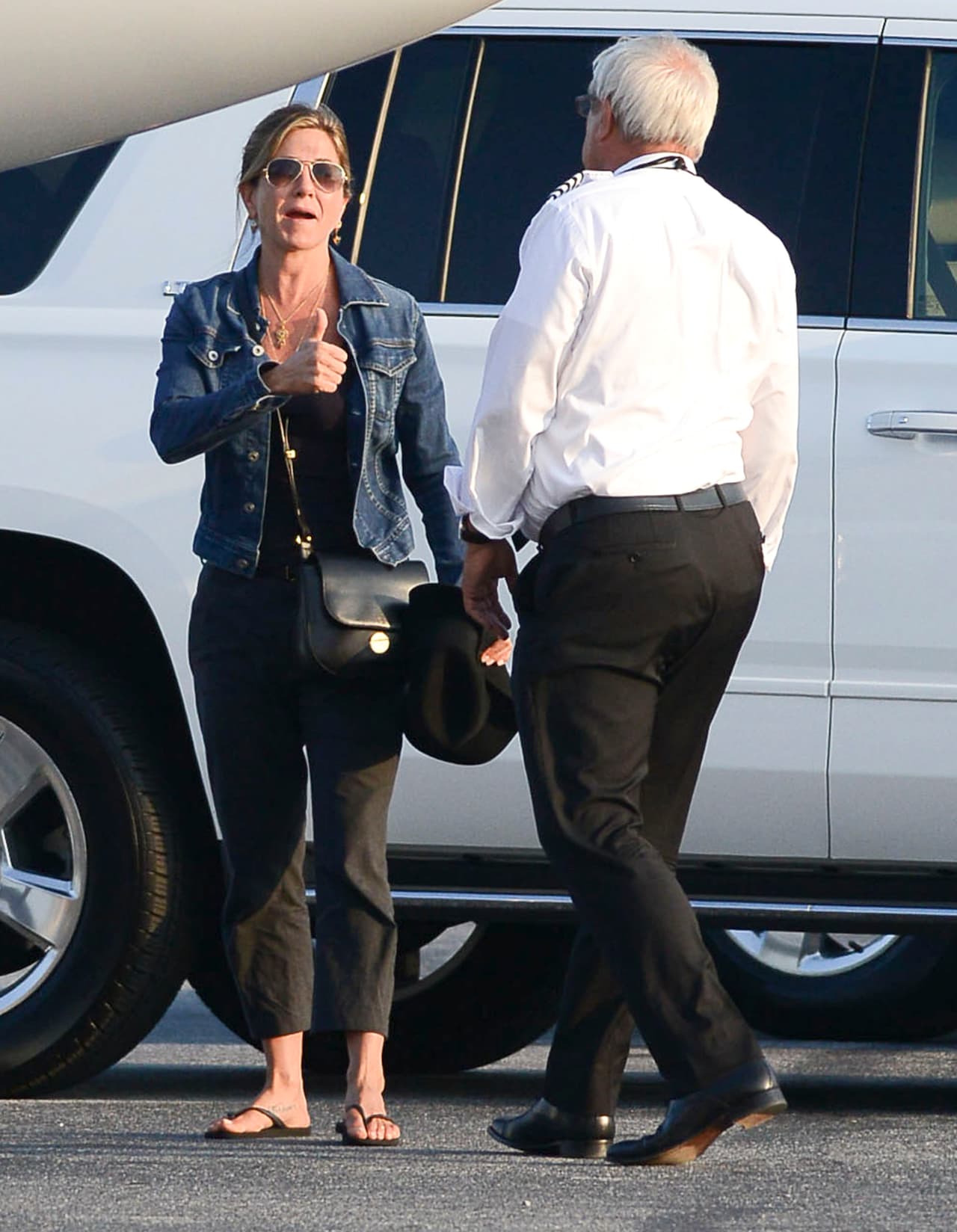 Pero no solo notamos la gran sonrisa de la diva.