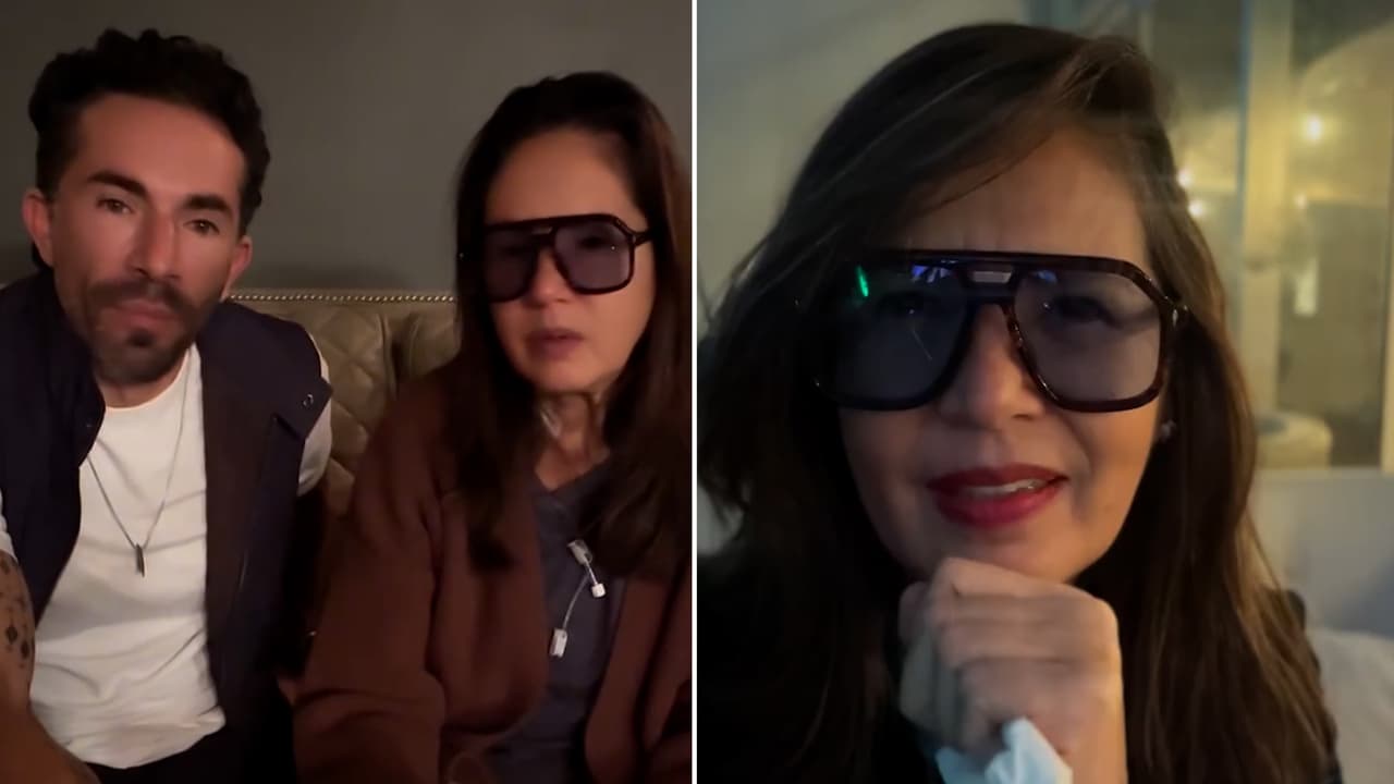 Yolanda Andrade por fin responde si está “secuestrada” por el novio de su hermana