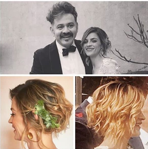 Detalles del lindo peinado de Irene.