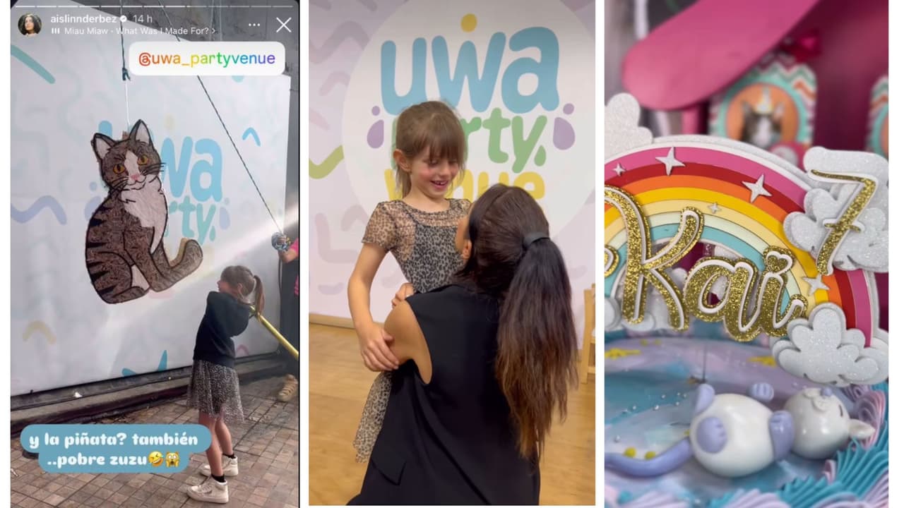 La fiesta de cumpleaños de Kailani estuvo inspirada en 'ZuZu', su mascota gatuna.
