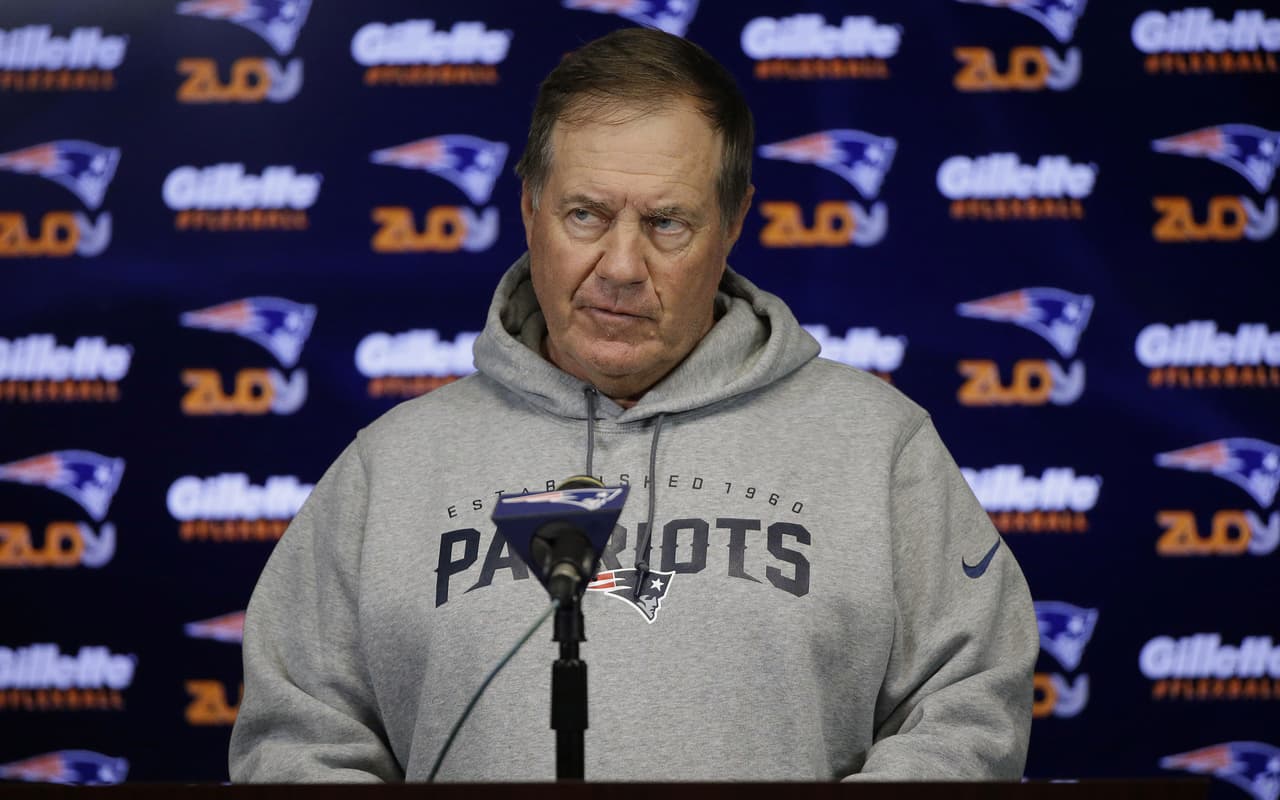 Bill Belichick se mantuvo en silencio sobre las preguntas del caso Tom Brady