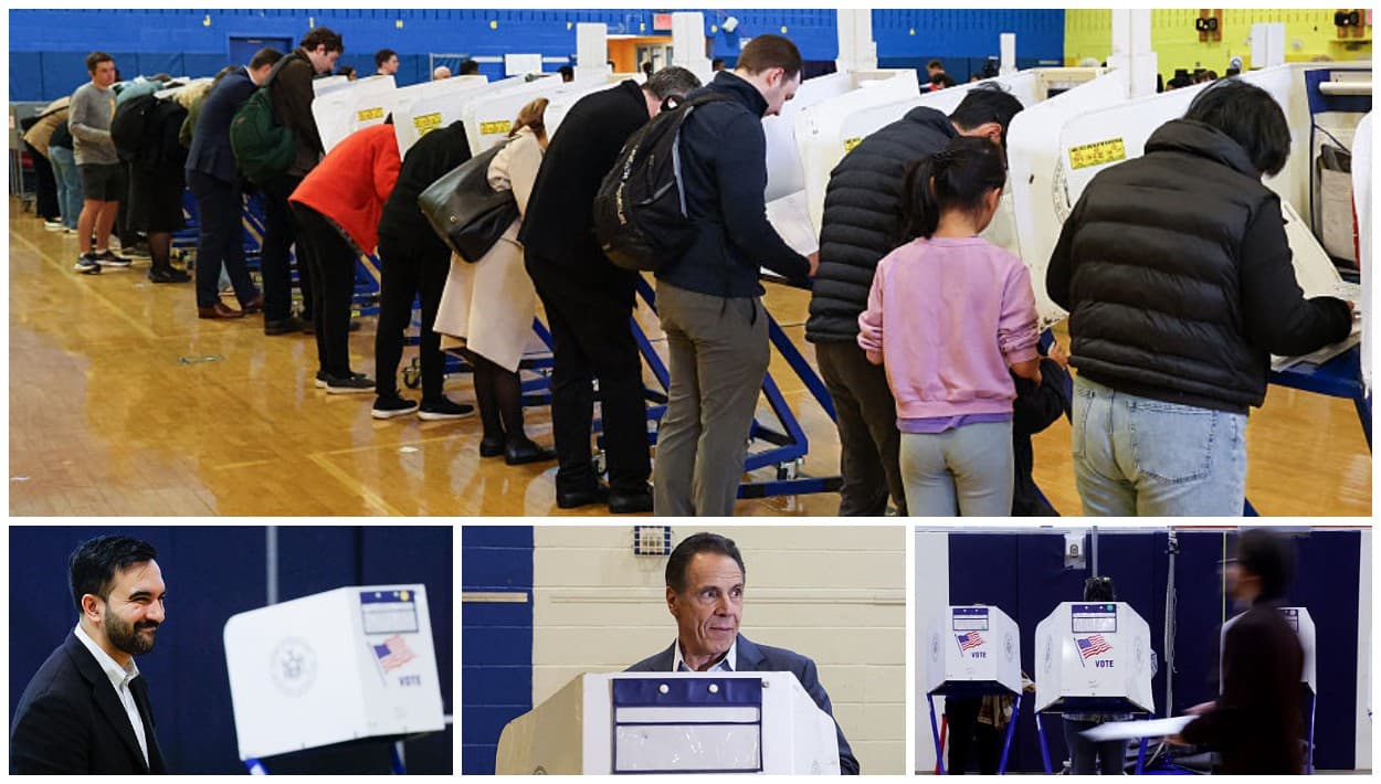 Elección del nuevo alcalde de Nueva York supera por miles de votantes a la de 2021