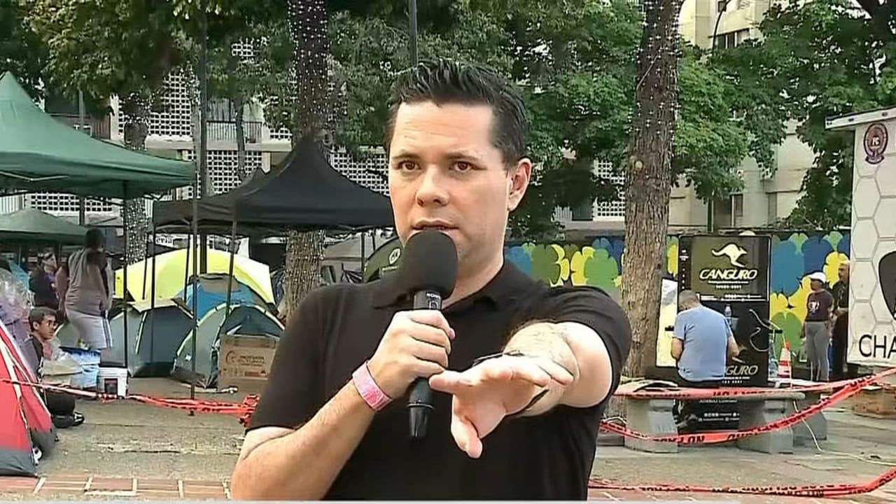 Momento exacto de réplica magnitud 4.6 en Venezuela hoy; así vivió el momento Luis Carlos Vélez de N+ Univision