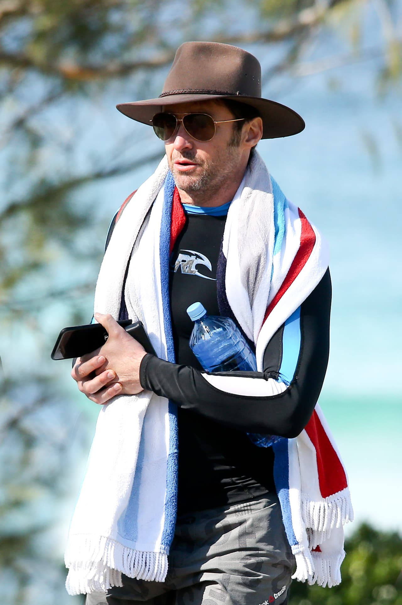 Pero no estaba solo en estas tan merecidas vacaciones.