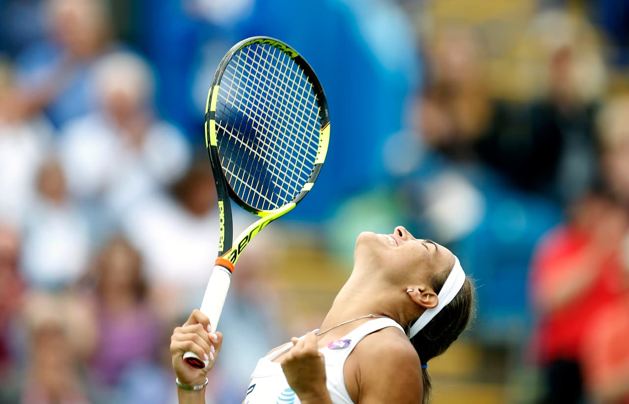 Mónica Puig venció a la excampeona Caroline Wozniacki y accede a cuartos de final en Eastbourne