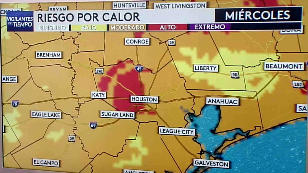 Pronóstico del tiempo hoy en Houston: Riesgo por calor; el termómetro alcanzará 95 °F