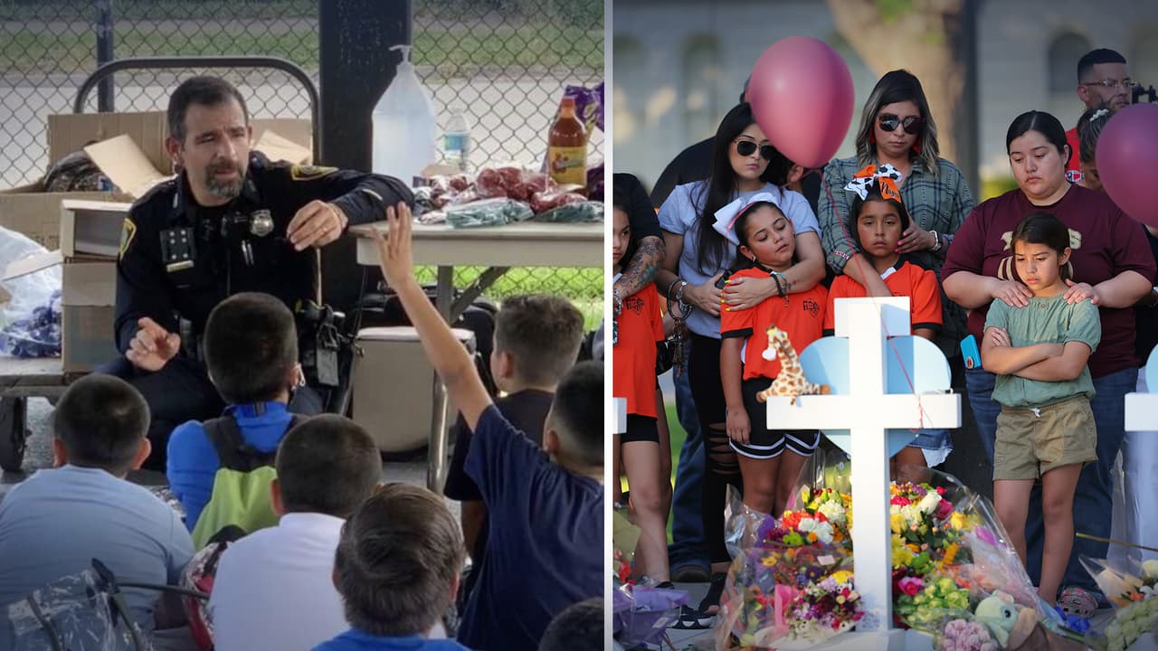 ¿Cómo hablar con tus hijos sobre el tiroteo de Uvalde sin atemorizarlos ? Policía de Texas te explica