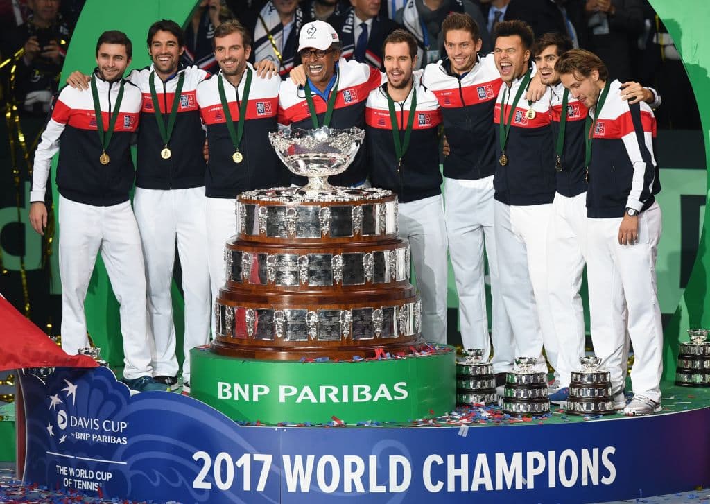 El equipo de Francia ganó este domingo la Copa Davis.