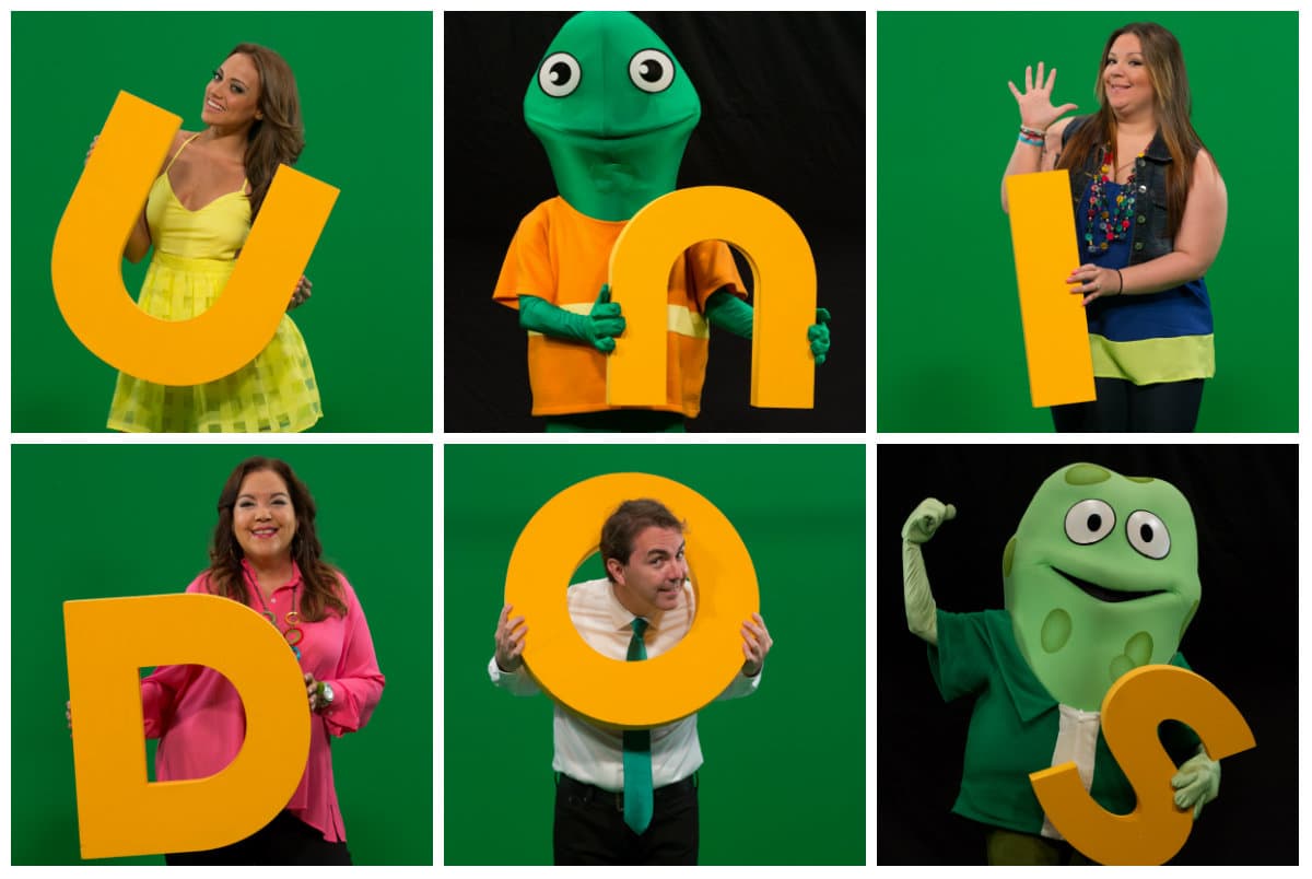 Empleados y talentos de Univision Puerto Rico formaron parte de la campaña.