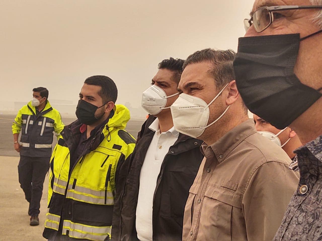 Los bomberos mexicanos habían recibido entrenamiento profesional, por lo que los efectivos quisieron poner en práctica lo aprendido.