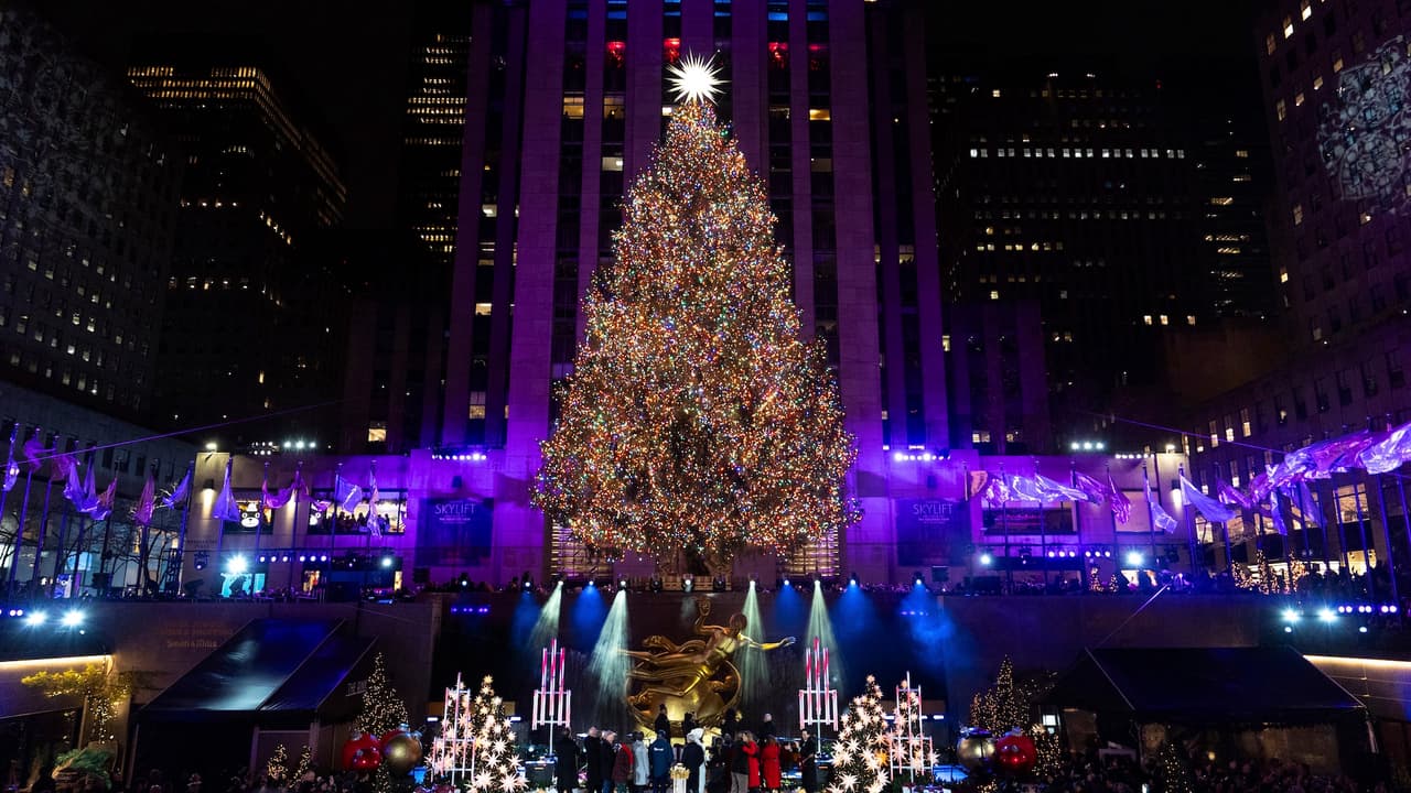 Ceremonia de encendido del árbol de Navidad del Rockefeller Center 2025: fecha y horario
