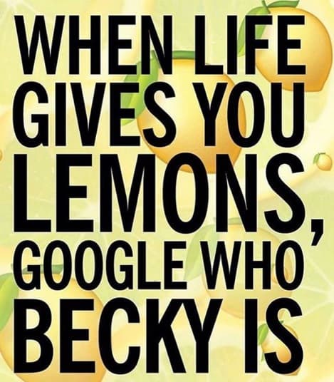 Por cierto, en esta canción se menciona que el hombre en cuestión fue infiel con una tal "Becky de cabello hermoso", y los usuarios ya buscan desesperados quién es esta chica.