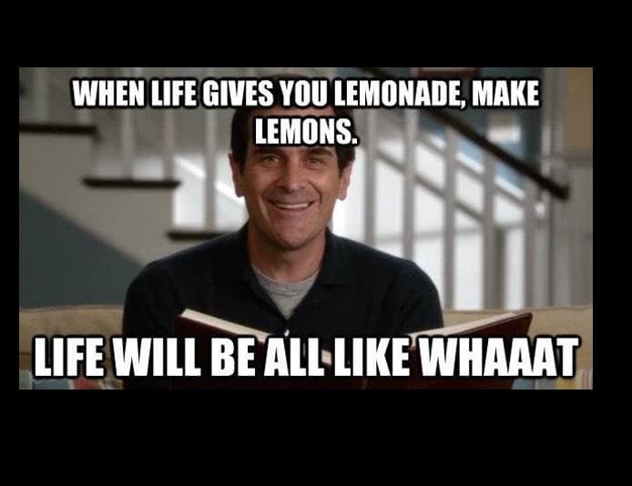 Pero mejor tomarlo con calma.