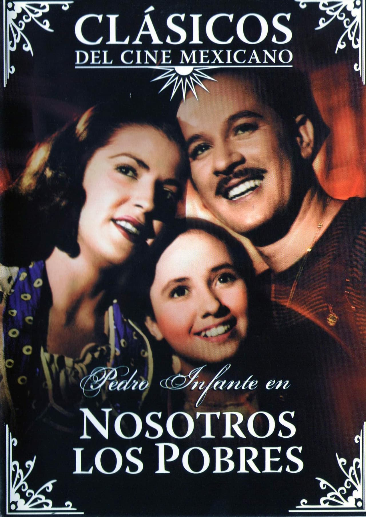 Nosotros los pobres(1948), MéxicoDirector: Ismael RodríguezReparto: Pedro Infante, Evita Muñoz 'Chachita', Carmen MontejoDos niños encuentran un libro en un cubo de basura y conocen la historia de un grupo de personas humildes de un barrio pobre de la Ciudad de México. Idas y salidas de la cárcel, robos, la enfermedad, y la condena de nacer sin recursos. La película fue uno de los éxitos más taquilleros de México y suele pasarse por televisión a menudo.