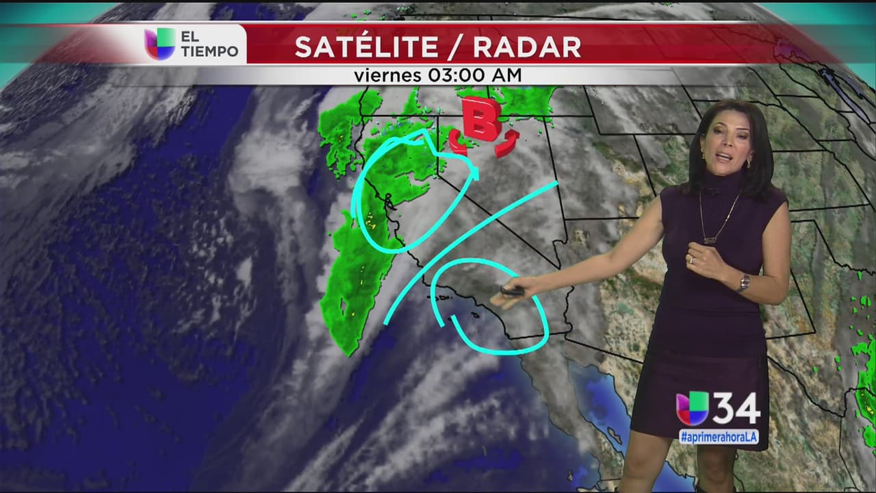 Potente tormenta golpeará el sur de California la tarde de este viernes
