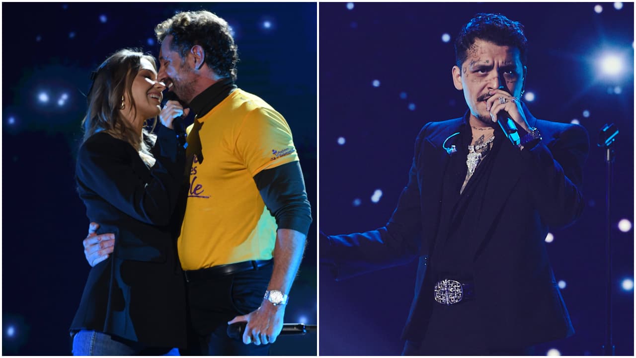 Gabriel Soto e Irina Baeva cantando con mariachi y más momentos del TeletonUSA 2023