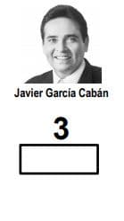 Javier García Cabán, en el 2012 aspiró a la alcaldía de Vega Alta por el Partido Popular Democrático y ahora aspira a un escaño en el Senado por el Partido Nuevo Progresista.