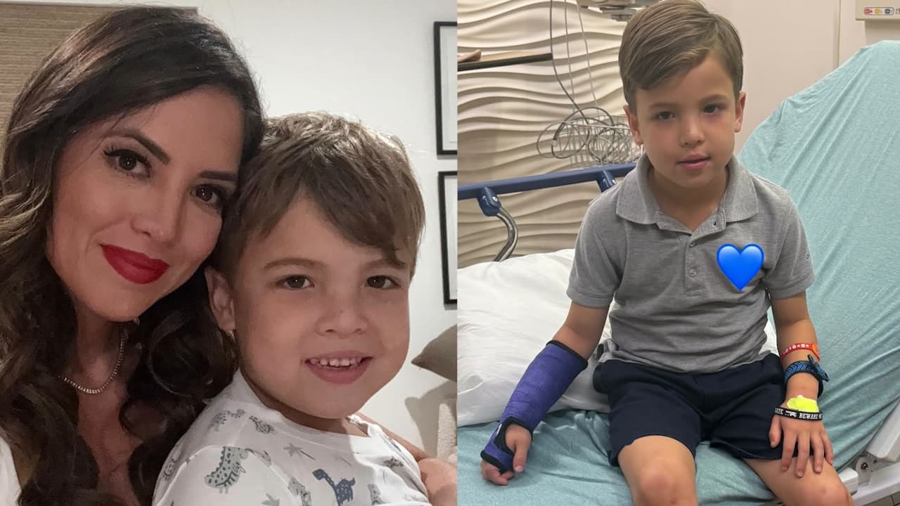 Pamela Silva comparte foto de su hijo de cuatro años en el hospital: lo que se sabe