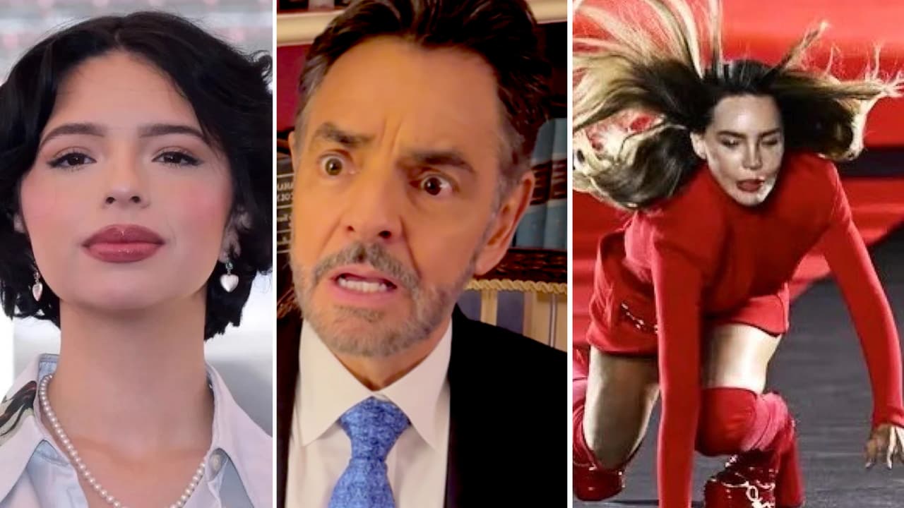 ¿Ángela Aguilar reclamó a Eugenio Derbez por meme con Cazzu y Belinda? Él responde