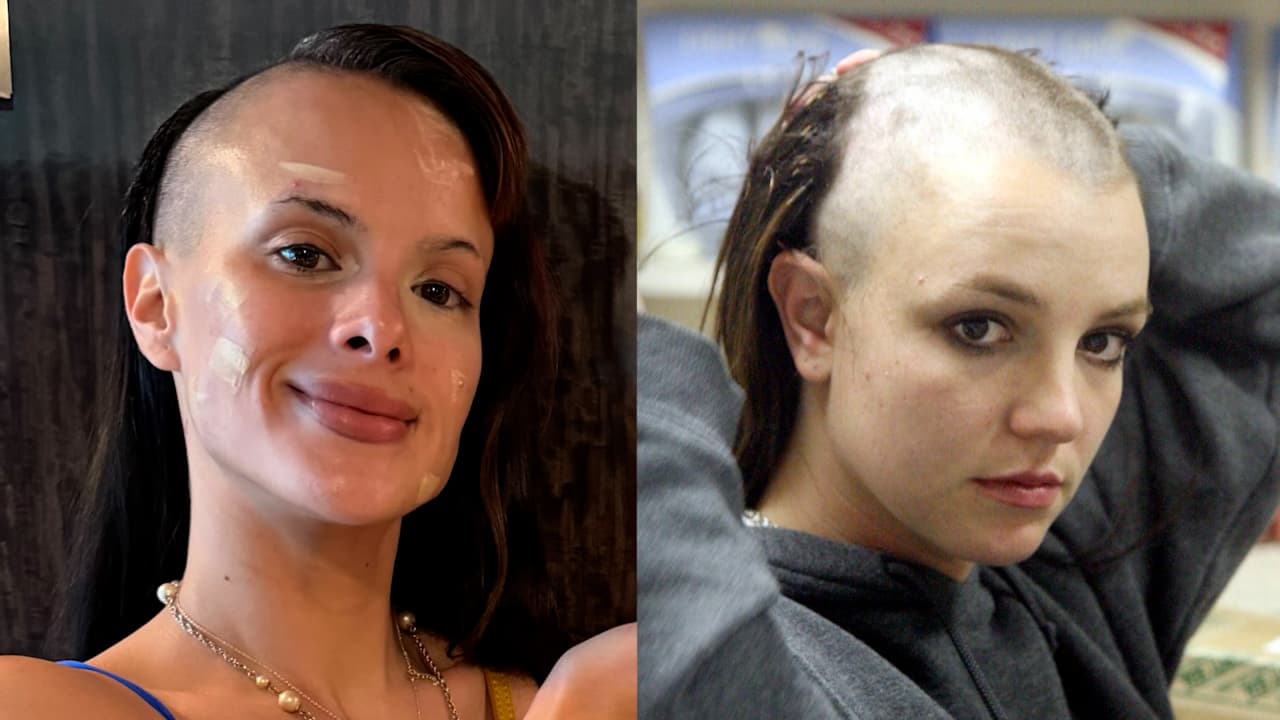 Gala Montes confiesa que se inspiró en Britney Spears ¡para raparse la cabeza!