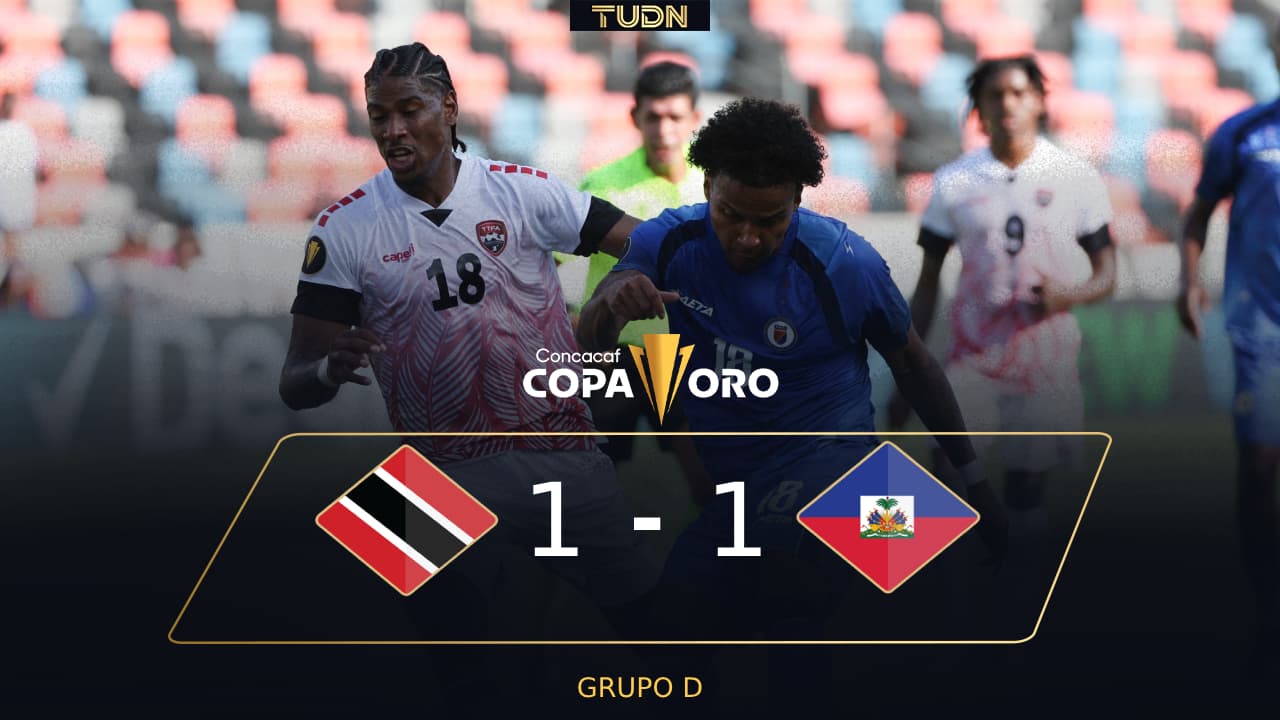 Haití saca empate de Oro ante Trinidad y Tobago
