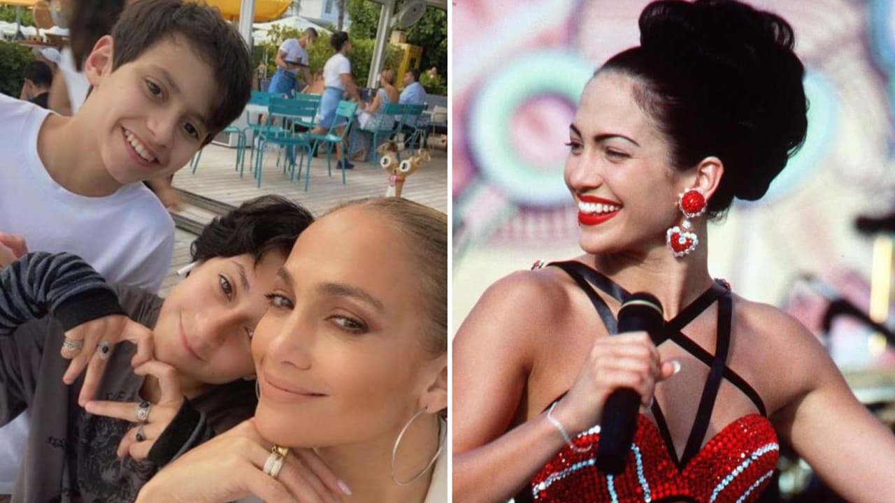 JLo revela por qué Max y Emme quedaron en shock al ver 'Selena' por primera vez