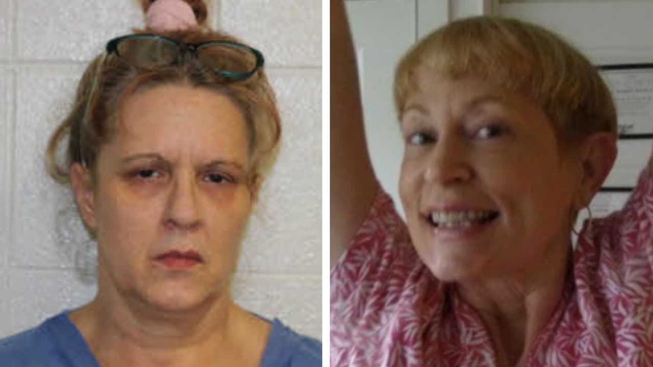 Mujer que cuidaba a anciana es acusada de asesinarla y enterrar su cuerpo en concreto