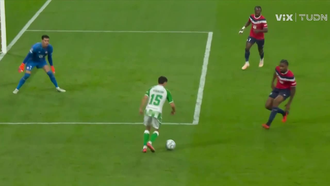 ¡Era el primer gol de Fidalgo en Champions de no ser por esto!
