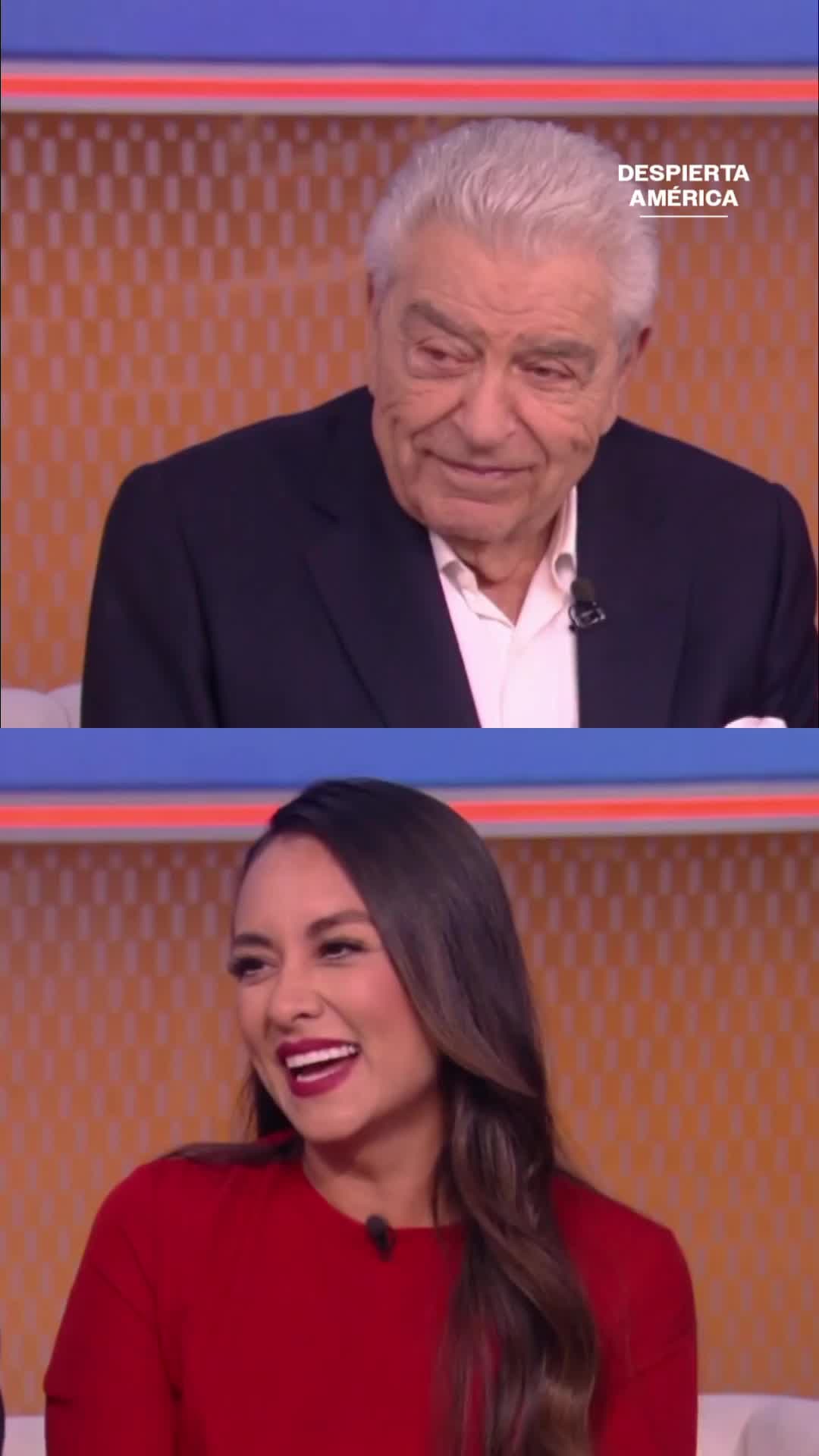Don Francisco bromea con el consejo que le dio a su copresentadora Nitzia Chama
