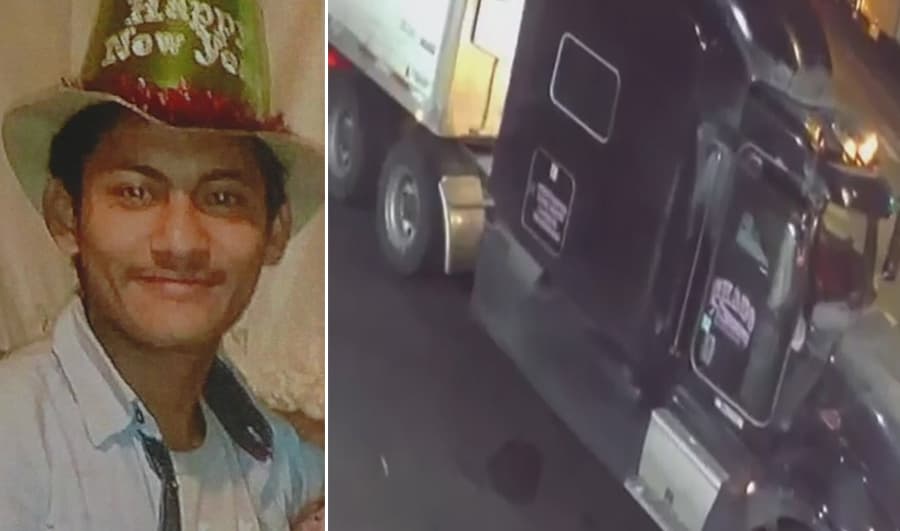 Este joven murió atropellado por un camión de carga que huyó de la escena, ahora su madre pide justicia