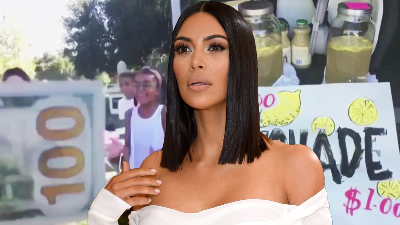 Kim Kardashian paga 100 dólares por una limonada de 1 dólar y todo por una noble razón