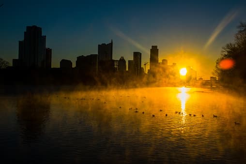 Frente frío provoca un descenso de 40 grados en el centro de Texas 