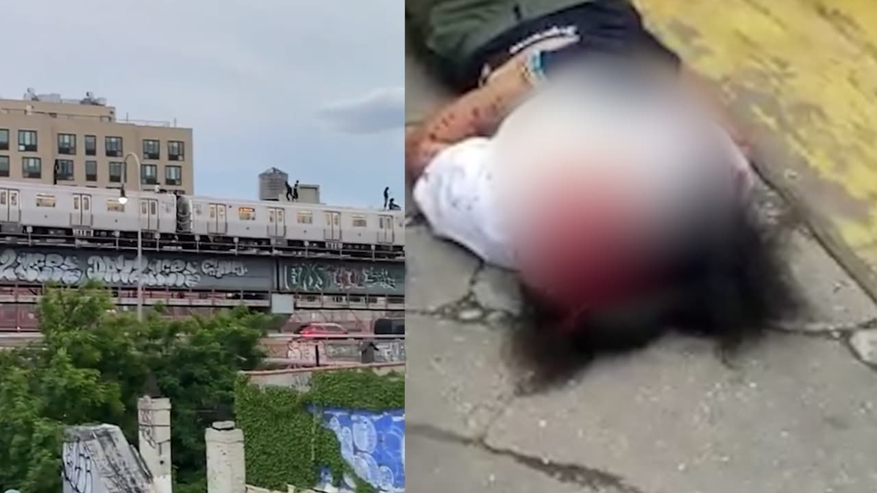 Joven de 15 años está grave por ‘surfear’ en un tren del subway de NYC