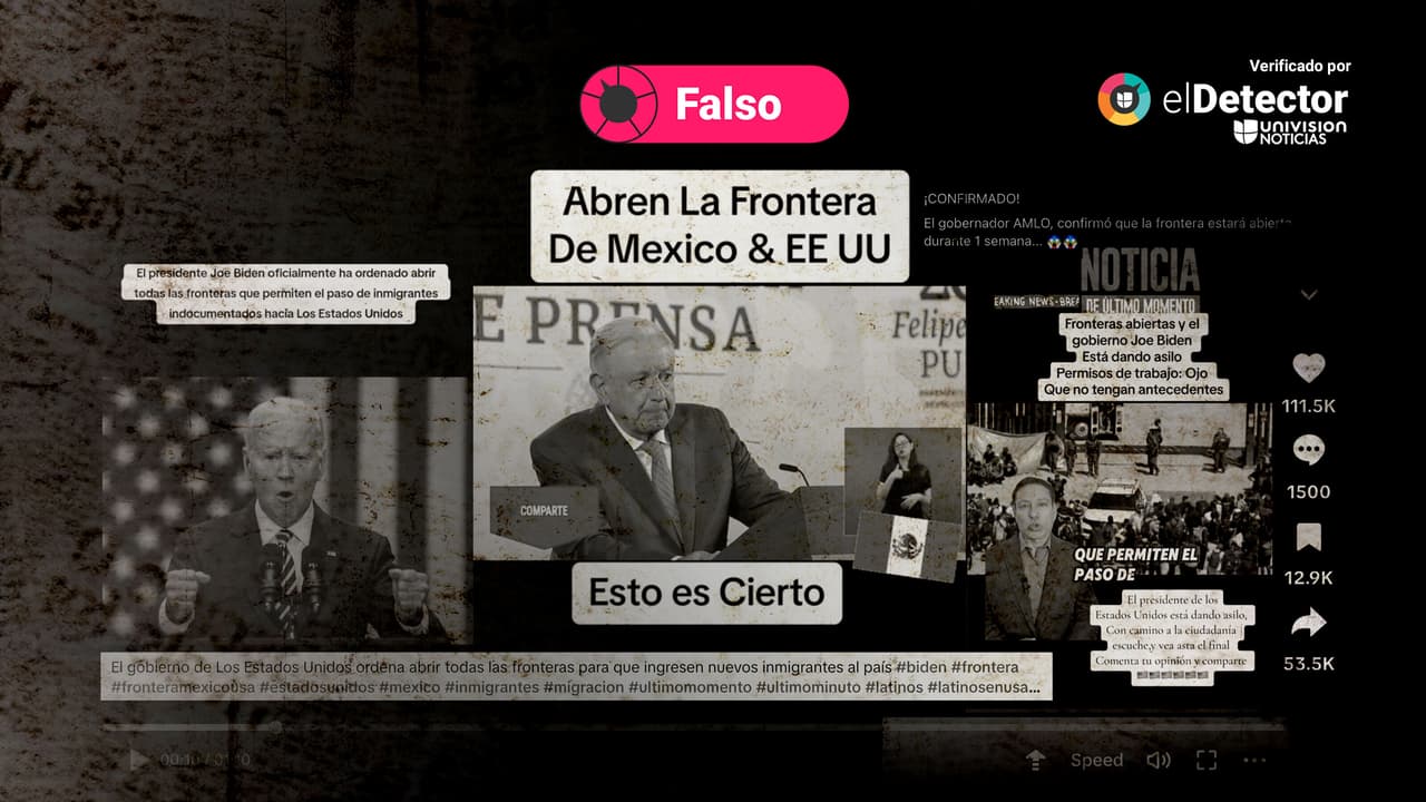 Es falso que EEUU está abriendo sus fronteras en mayo de 2024 para todos los inmigrantes que quieran vivir en el país