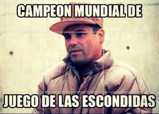 Los memes de la segunda fuga de 'El Chapo' Guzmán.
