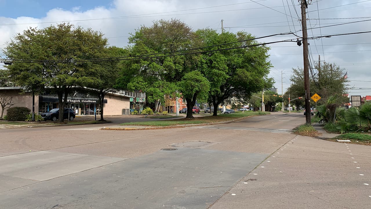La misma situación se vive en las zonas más reconocidas de la ciudad espacial como en Montrose.